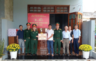 Công ty CPXL Thành An 96 tổ chức bàn giao 03 căn nhà đồng đội cho người lao động thuộc Xí nghiệp 54 và Xí nghiệp 74