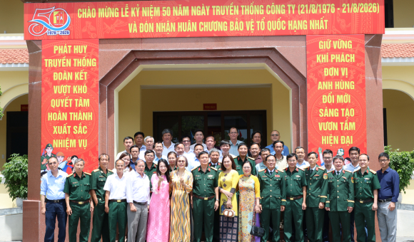 HỘI TRUYỀN THỐNG CÔNG TY CPXL THÀNH AN 96 TỔ CHỨC GẶP MẶT NHÂN KỶ NIỆM 50 NĂM NGÀY TRUYỀN THỐNG (21/8/1976 - 21/8/2026)