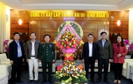 Công ty CPXL Thành An 96 tổ chức gặp mặt thân mật nhân dịp kỷ niệm 76 năm ngày thành lập Quân đội nhân dân Việt Nam và 31 năm ngày Hội Quốc phòng toàn dân 22/12/2020