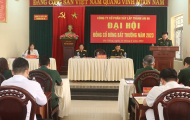 Công ty CPXL Thành An 96 tổ chức  Đại hội đồng cổ đông bất thường năm 2023