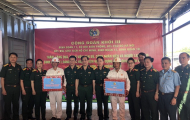Công ty CPXL Thành An 96 tiếp đón Đoàn Công đoàn Khối III, Ban Công đoàn Bộ Quốc phòng đến thăm, động viên đơn vị.