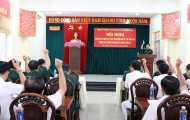 Đảng uỷ Công ty CPXL Thành An 96 tổ chức Hội nghị cán bộ chủ chốt lấy phiếu tín nhiệm giữa nhiệm kỳ
