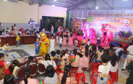 Công ty xây lắp Thành An 96 tổ chức các hoạt động vui Tết Trung thu cho các cháu Thiếu niên, Nhi đồng năm 2023