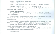 Thông báo thay đổi nhân sự chủ chốt từ 01/01/2015