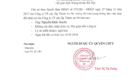 Thông báo thay đổi nhân sự ( Đ/c Nguyễn Khắc Xuyên)