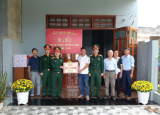 Công ty CPXL Thành An 96 tổ chức bàn giao 03 căn nhà đồng đội cho người lao động thuộc Xí nghiệp 54 và Xí nghiệp 74